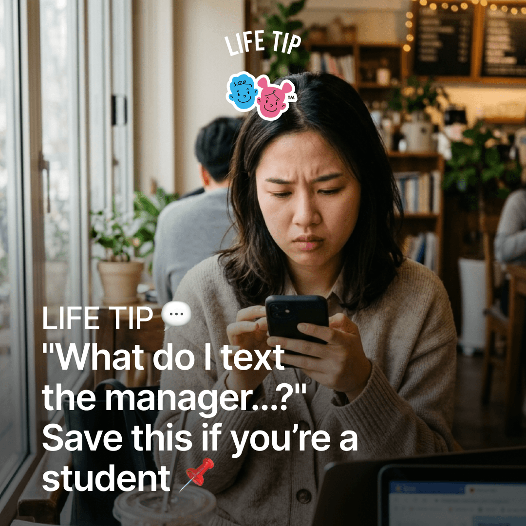A collection of sentences that help you get accepted when applying for part-time jobs
