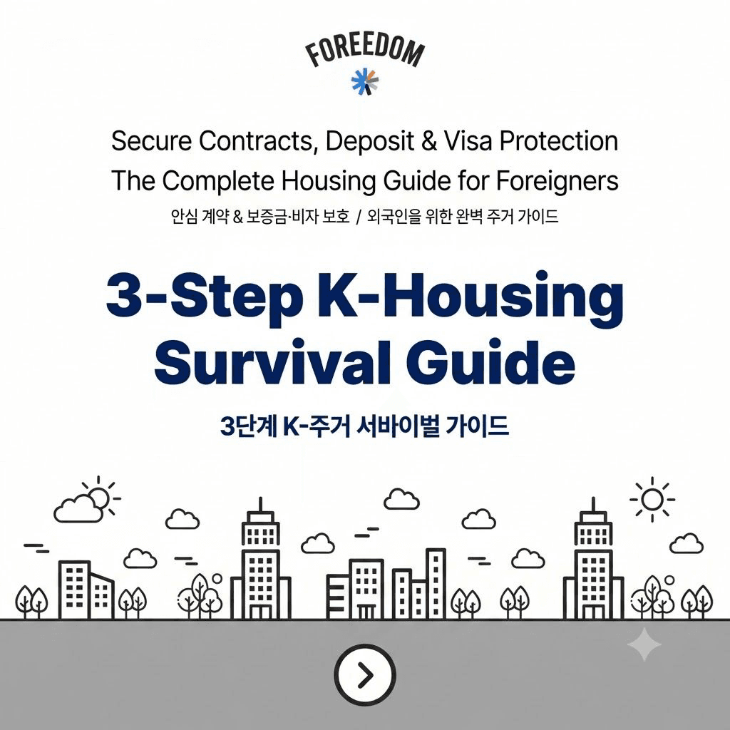 [Vijob K-Housing Guide] A 3-Step Guide to Renting a Home Safely in Korea 🏠
