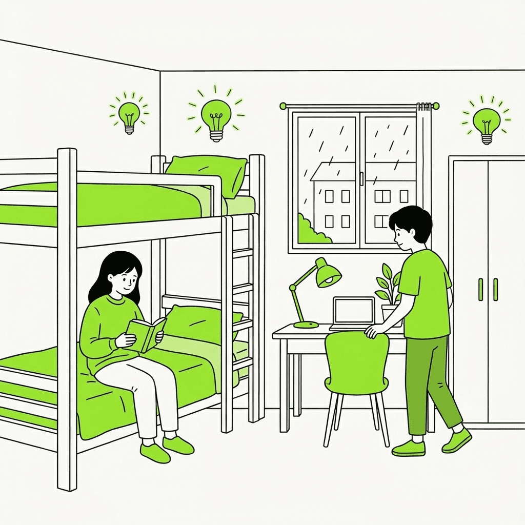 Cuộc sống ký túc xá đại học