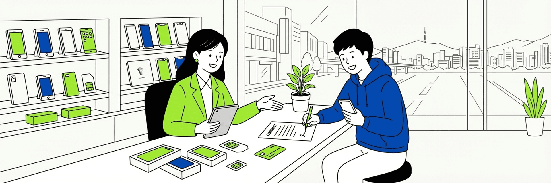 Sinh viên quốc tế mở điện thoại di động