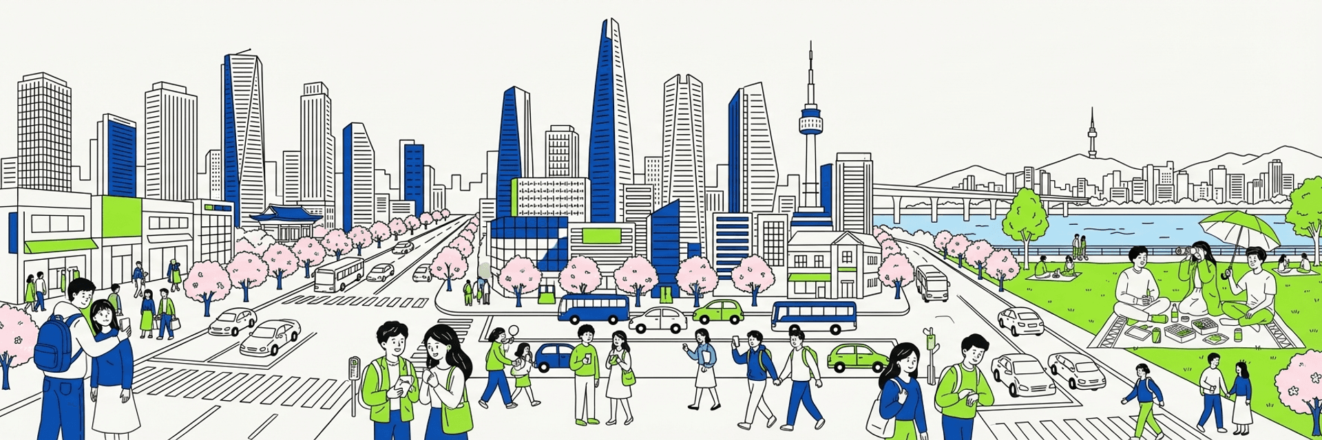 Toàn cảnh thành phố Seoul